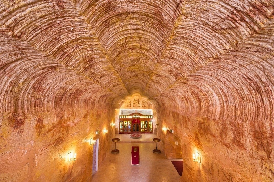 Ngôi làng dưới lòng đất Coober Pedy, Úc