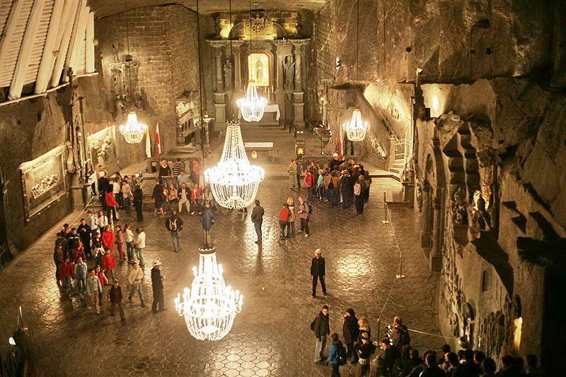 Ngôi làng dưới lòng đất Wieliczka, Ba Lan Ngôi làng dưới lòng đất Wieliczka, Ba Lan