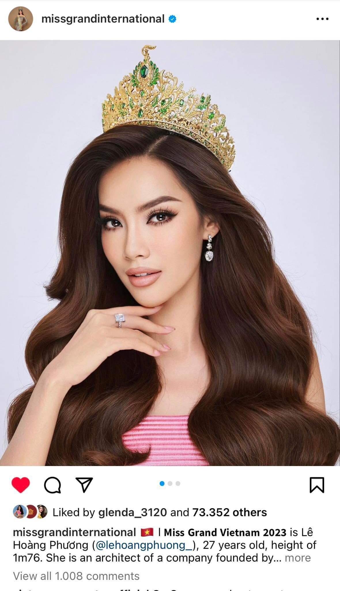 Con số vượt xa các thí sinh khác cho thấy sức hút truyền thông cực khủng của đại diện Việt Nam