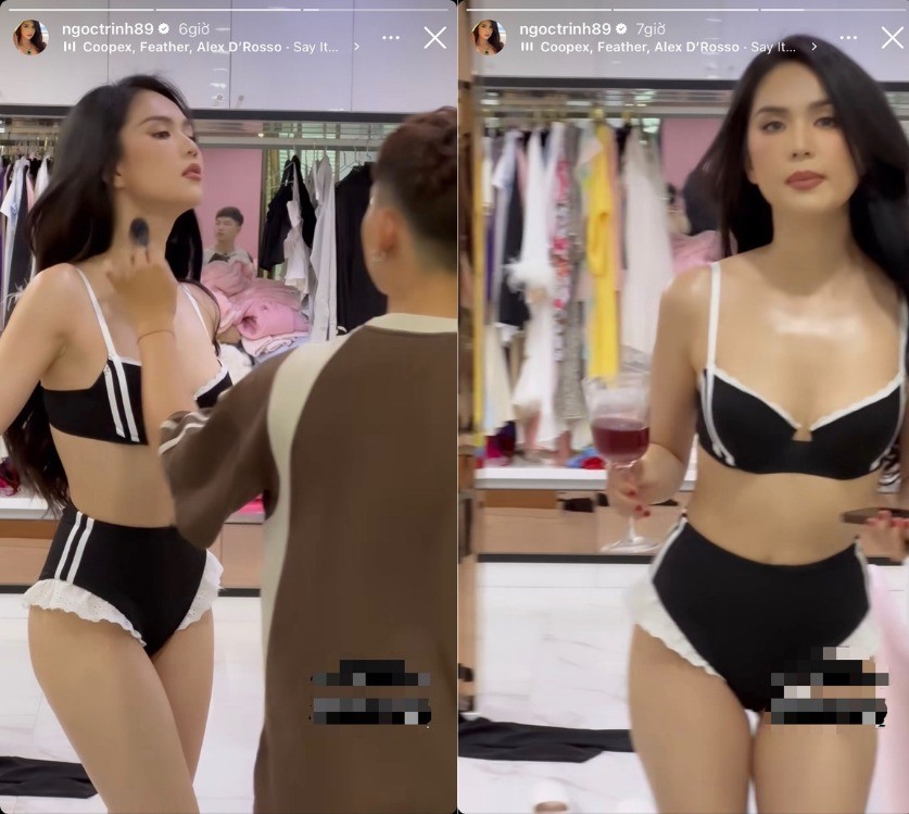 Ngọc Trinh chia sẻ hậu trường thực hiện bộ ảnh mới, đường cong S-line khiến hội chị em không khỏi trầm trồ, ngưỡng mộ