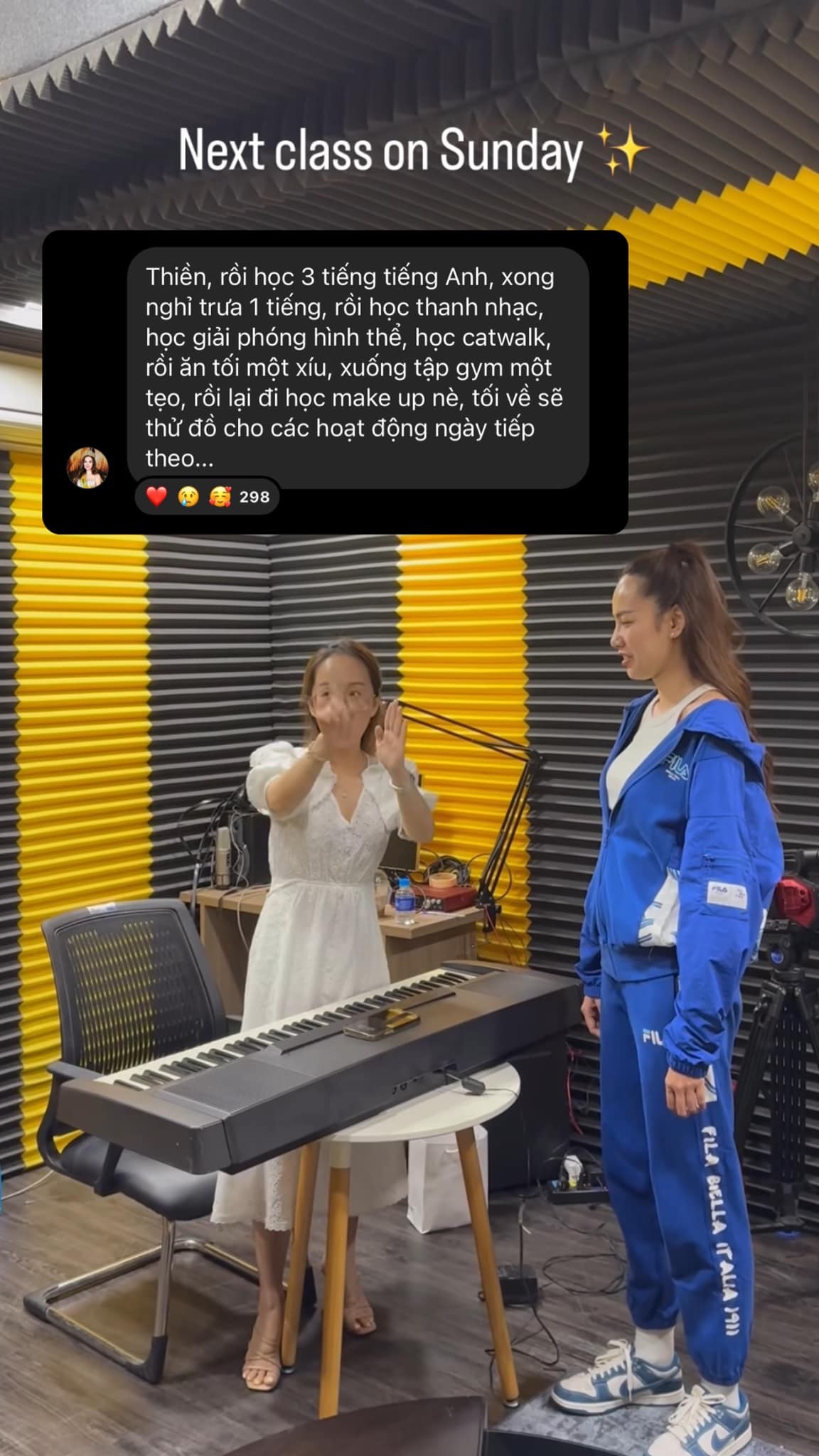 Lê Hoàng Phương khiến ai nấy bất ngờ khi tiết lộ lịch trình bận rộn của 1 ngày