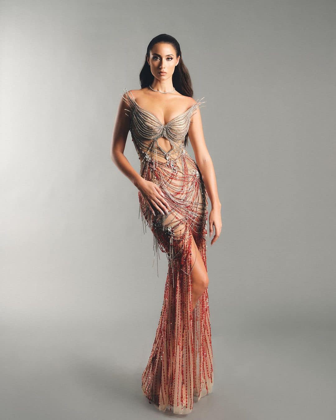 Video: Mỹ nhân lai Pháp - Lydie Vu 'càn quét' Miss Universe Vietnam 2023, sắc vóc đỉnh cỡ nào? - Ảnh 8