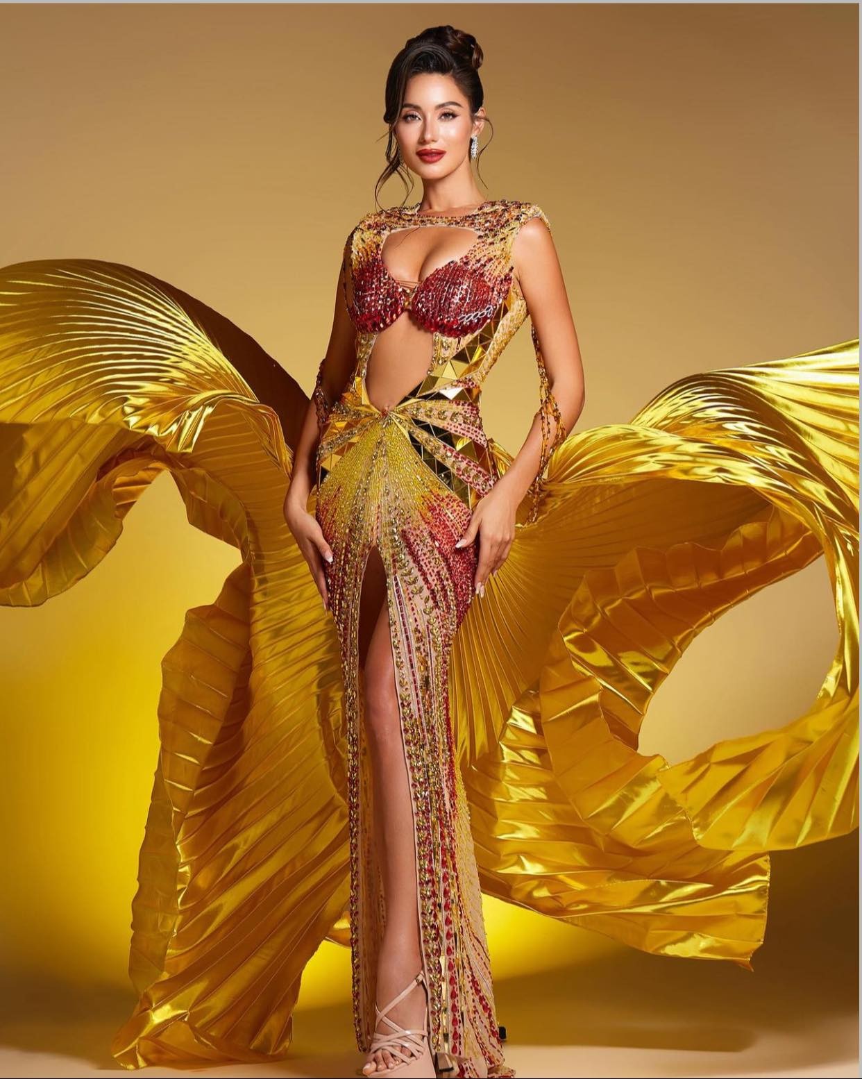 Video: Mỹ nhân lai Pháp - Lydie Vu 'càn quét' Miss Universe Vietnam 2023, sắc vóc đỉnh cỡ nào? - Ảnh 5