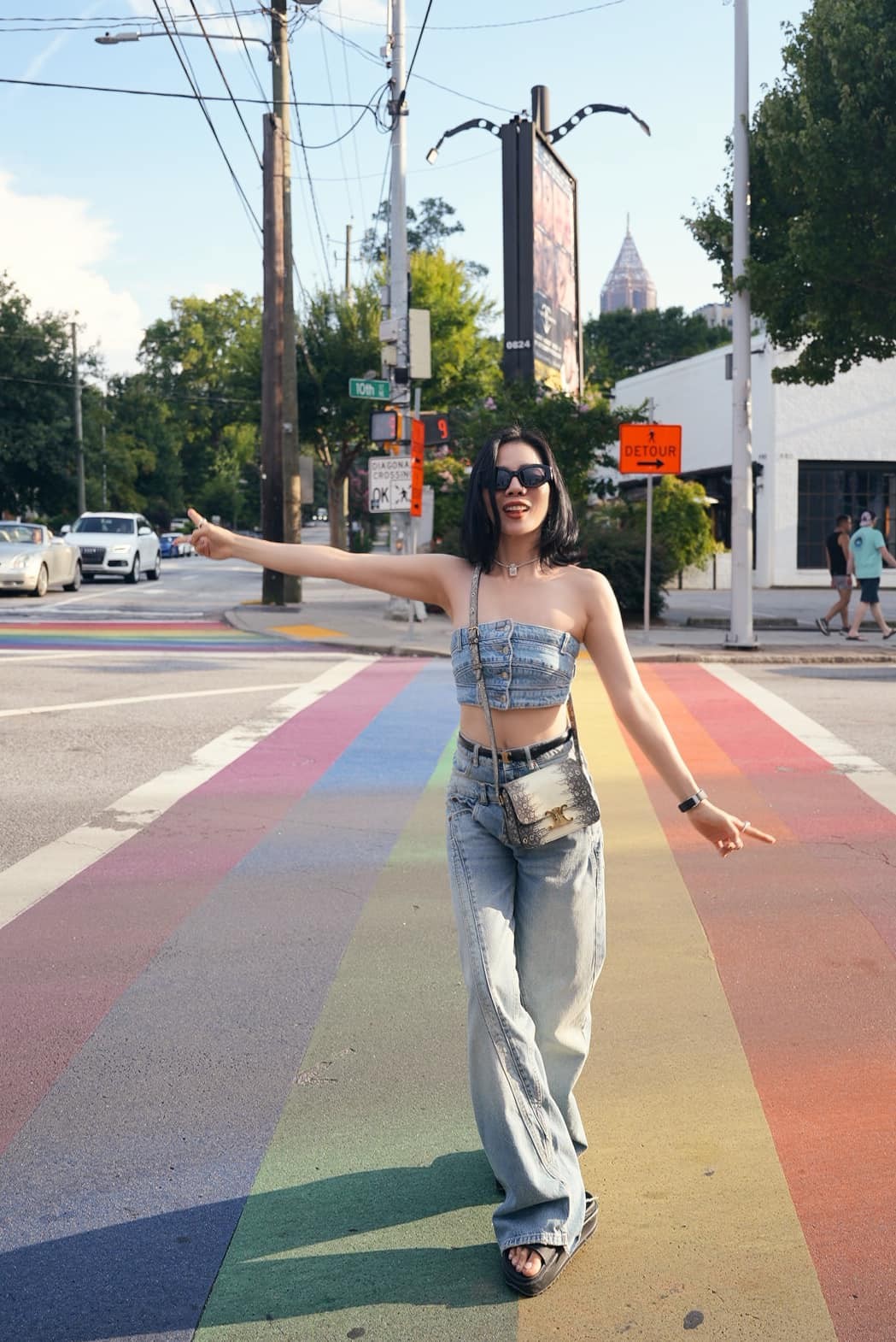 Lệ Quyên tự thấy thời điểm hiện tại cô là phiên bản tốt nhất với ngoại hình sexy, căng tràn sức sống