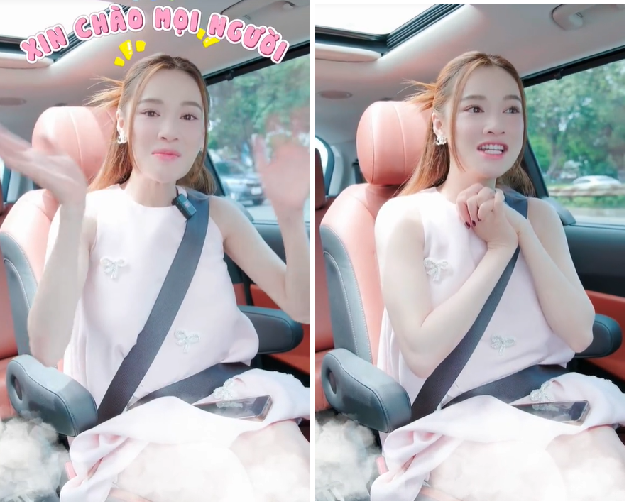 Nhã Phương đến thăm nhà Liêu Hà Trinh, thần sắc vô cùng rạng rỡ