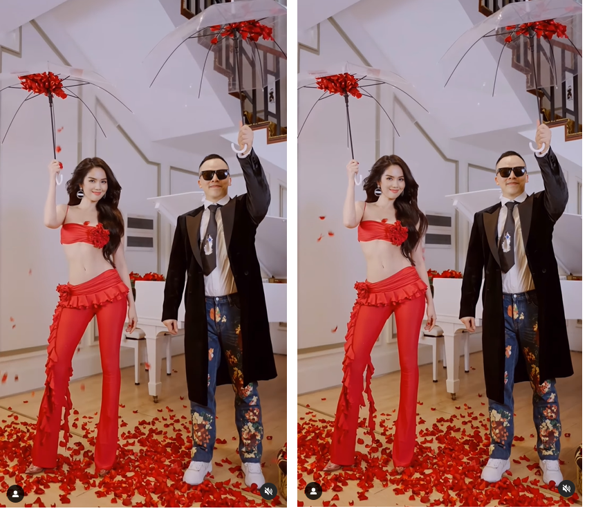 Ngọc Trinh phô vòng eo 'tí hon' với mốt áo không thể bé hơn