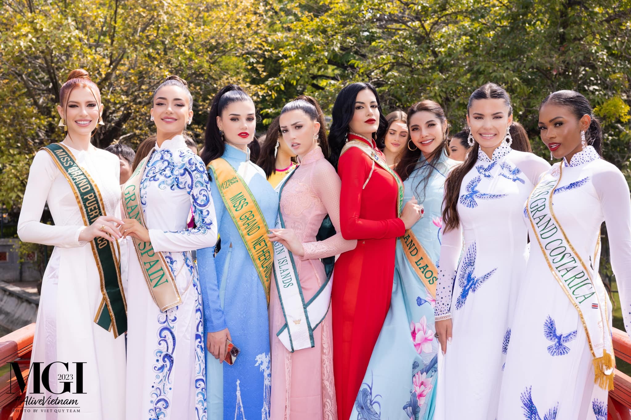 Thí sinh Miss Grand International 2023 tham quan các địa danh nổi tiềng tại Hà Nội