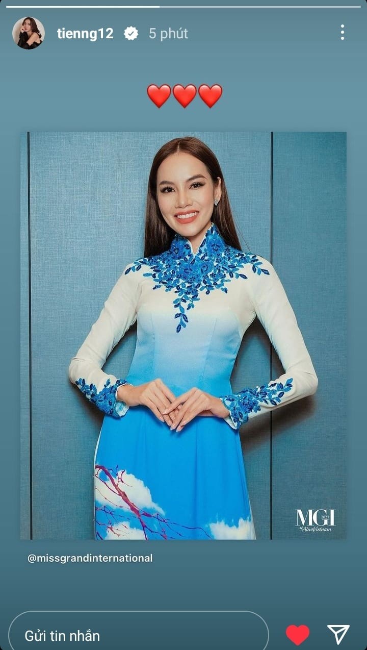 Động thái của Thùy Tiên giữa lúc bị người đứng đầu Miss Grand đồng loạt bỏ theo dõi Động thái của Thùy Tiên giữa lúc bị người đứng đầu Miss Grand đồng loạt bỏ theo dõi