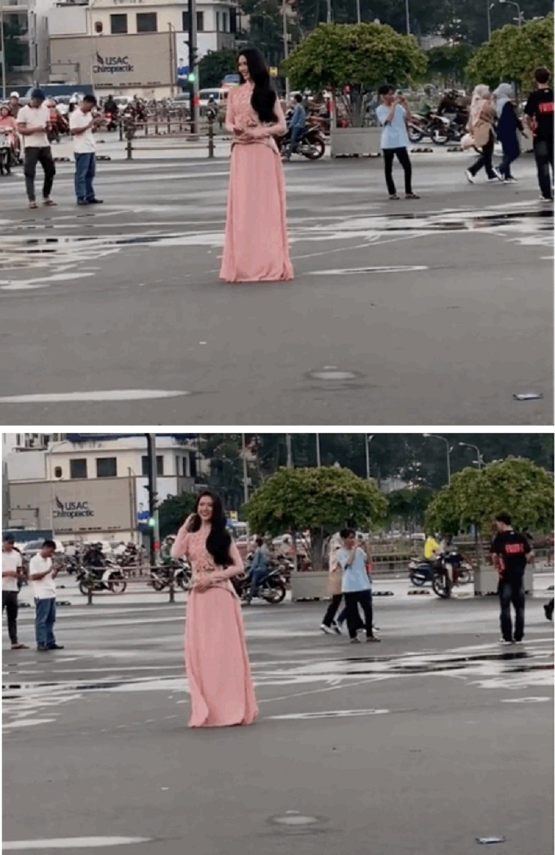 Video ghi lại khoảnh khắc gặp Bùi Quỳnh Hoa thả dáng giữa phố Video ghi lại khoảnh khắc gặp Bùi Quỳnh Hoa thả dáng giữa phố