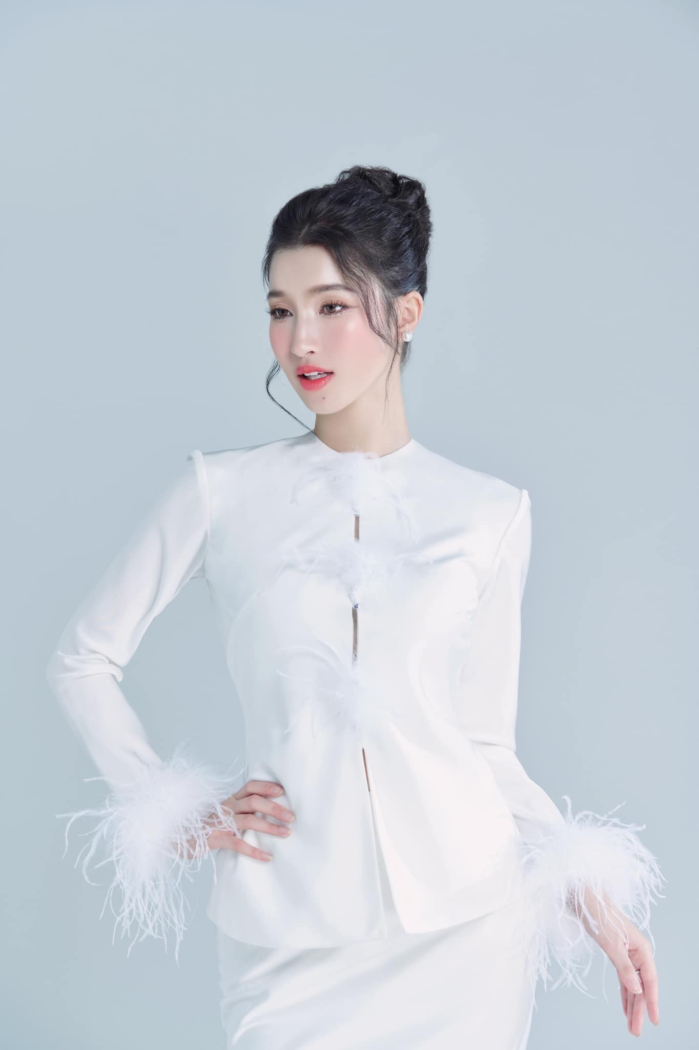Phương Nhi thể hiện rõ quyết tâm chinh phục vương miện Miss International 2023