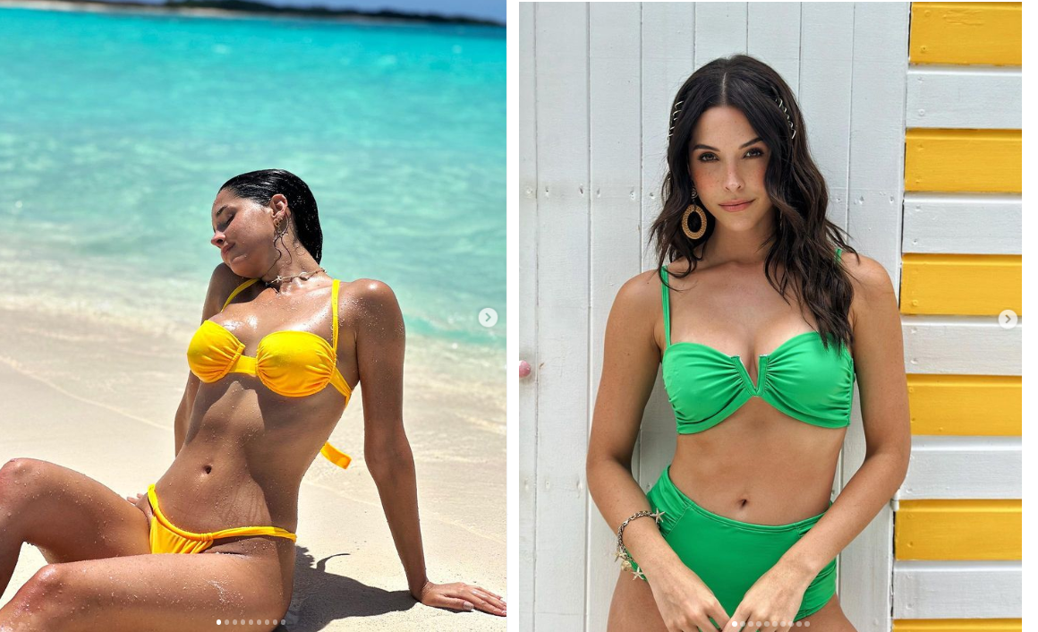 Andrea Rubio  thường xuyên đăng tải trên mạng xã hội những hình ảnh đời thường cô diện trang phục gợi cảm