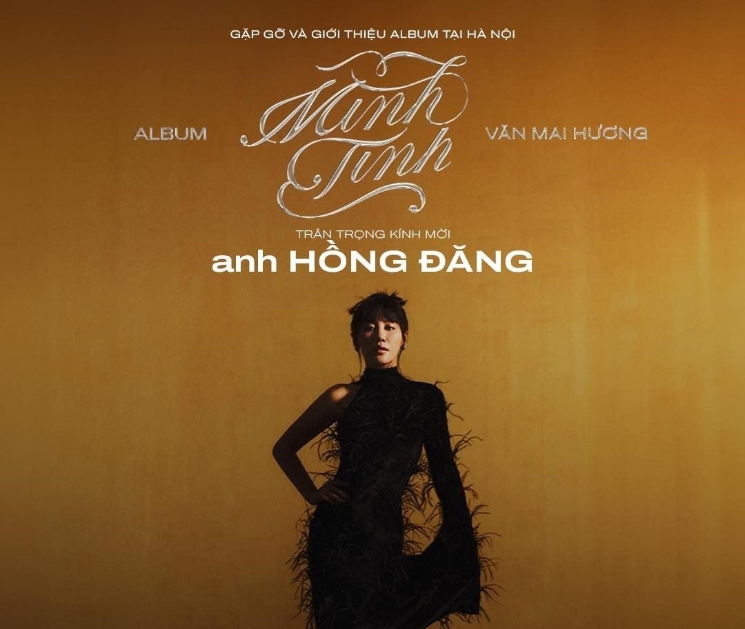 Mới nhất, Hồng Đăng được mời  tham gia sự kiện ra mắt album mới tại Hà Nội của ca sĩ Văn Mai Hương, song anh vắng mặt 