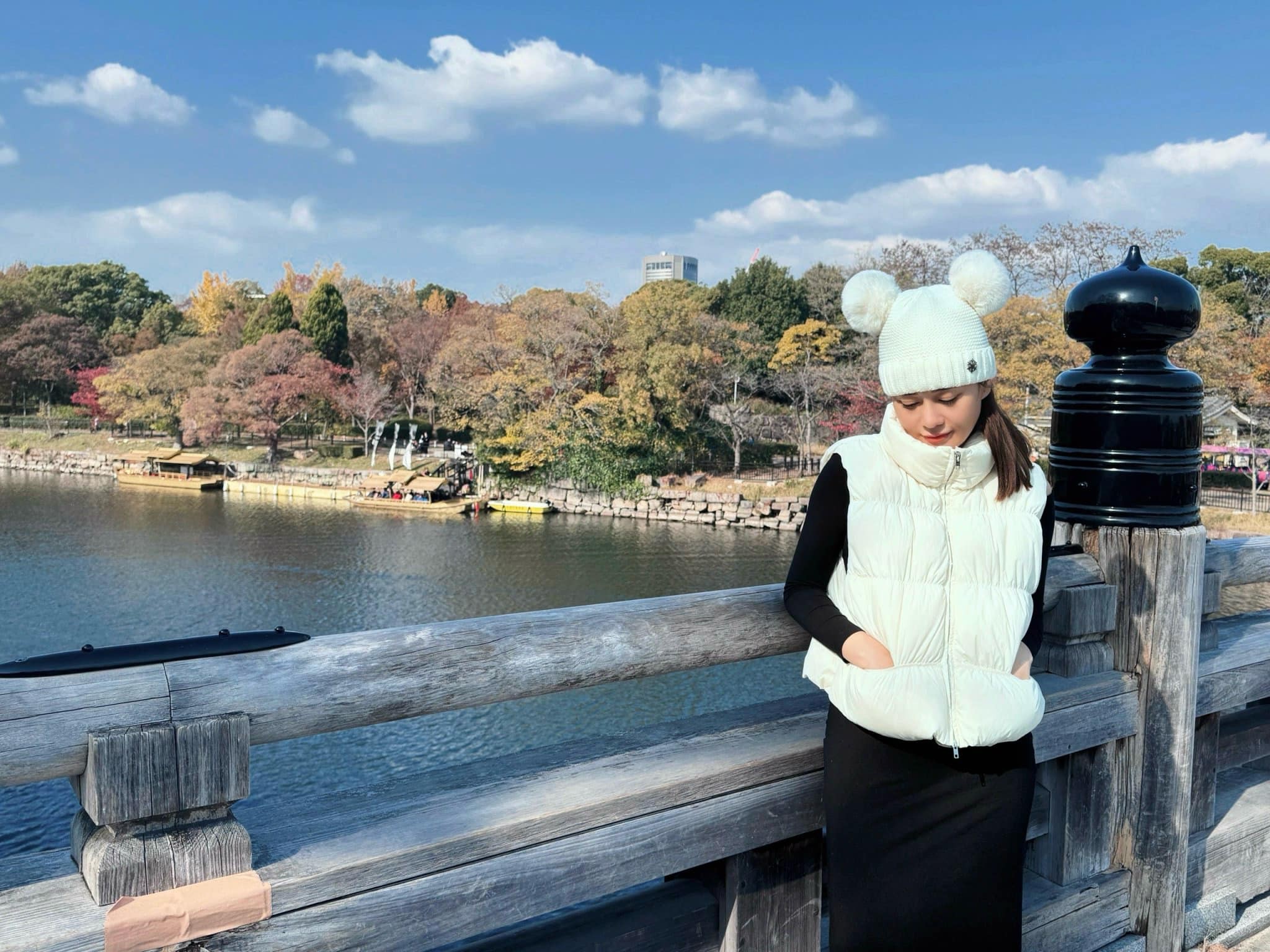 Phương Oanh lăng xê gile phao