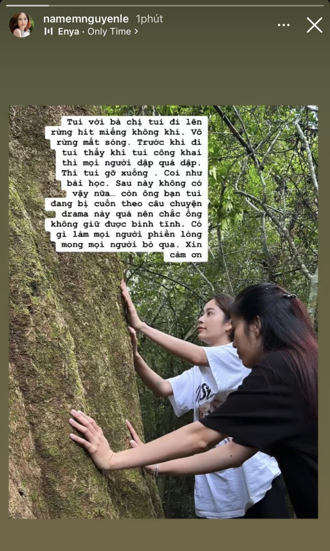 Nam Em vén màn lý do mất tích và xóa mọi thứ về chồng sắp cưới từng gây hoang mang Nam Em vén màn lý do mất tích và xóa mọi thứ về chồng sắp cưới từng gây hoang mang