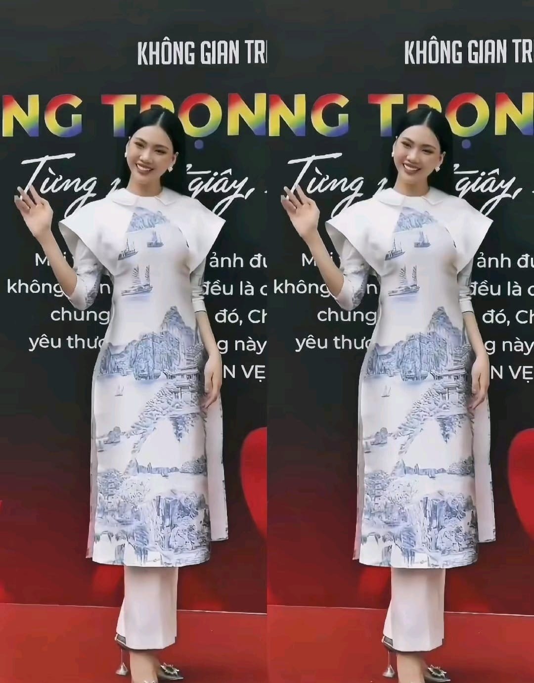 Bùi Quỳnh Hoa lần đầu xuất hiện tại một sự kiện ở TP.HCM sau khi trở về nước