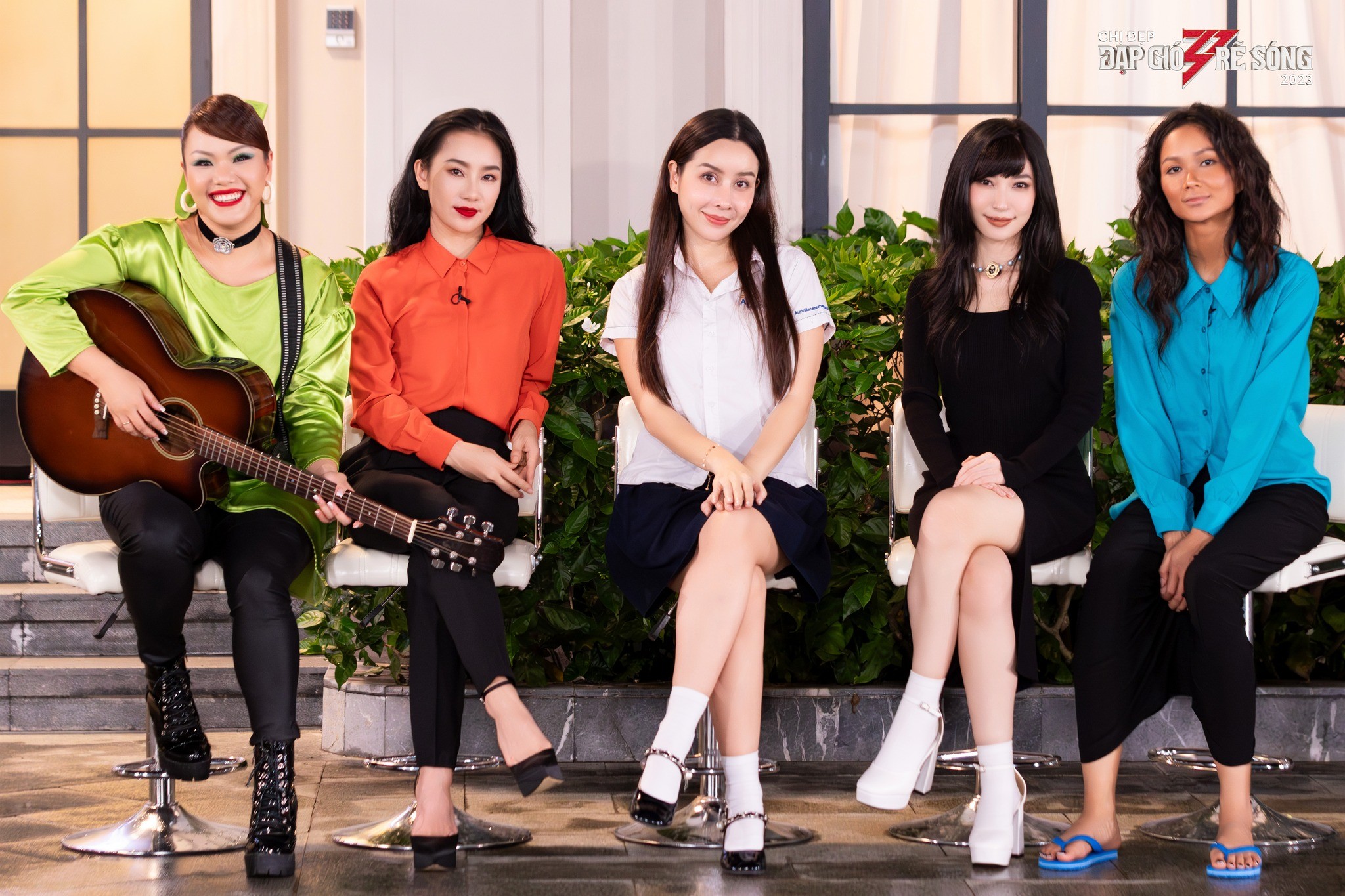 24 nữ nghệ sĩ tham gia thử thách hóa thân trong tập 6 Chị Đẹp Đạp Gió Rẽ Sóng