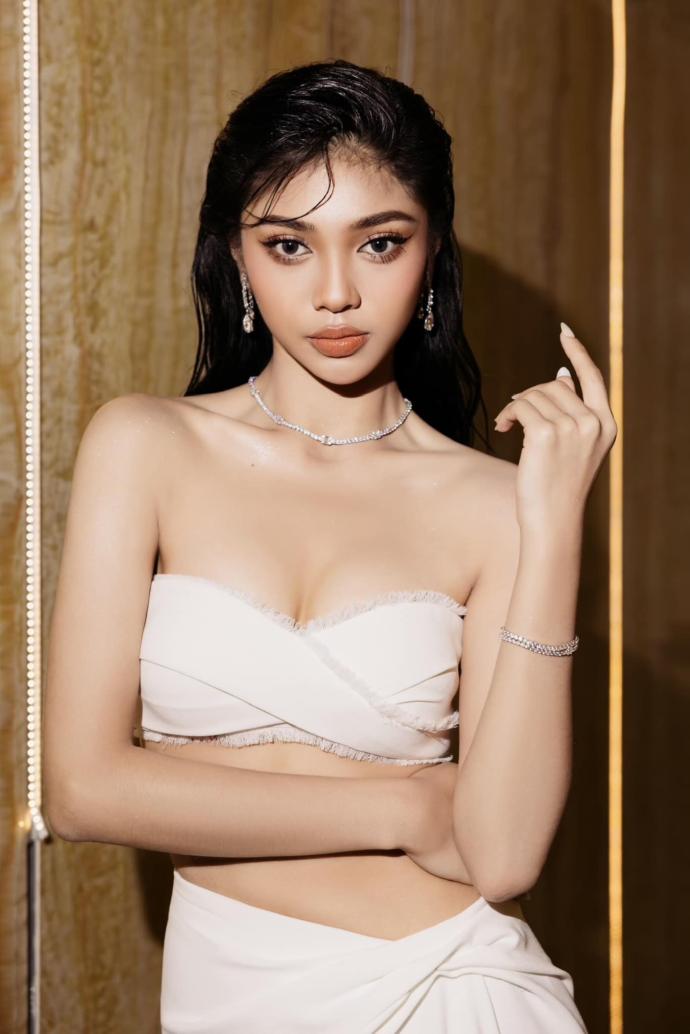 Minh Kiên hiện đang là cái tên được săn đón nhất trong Top 3 Miss World Vietnam 2023