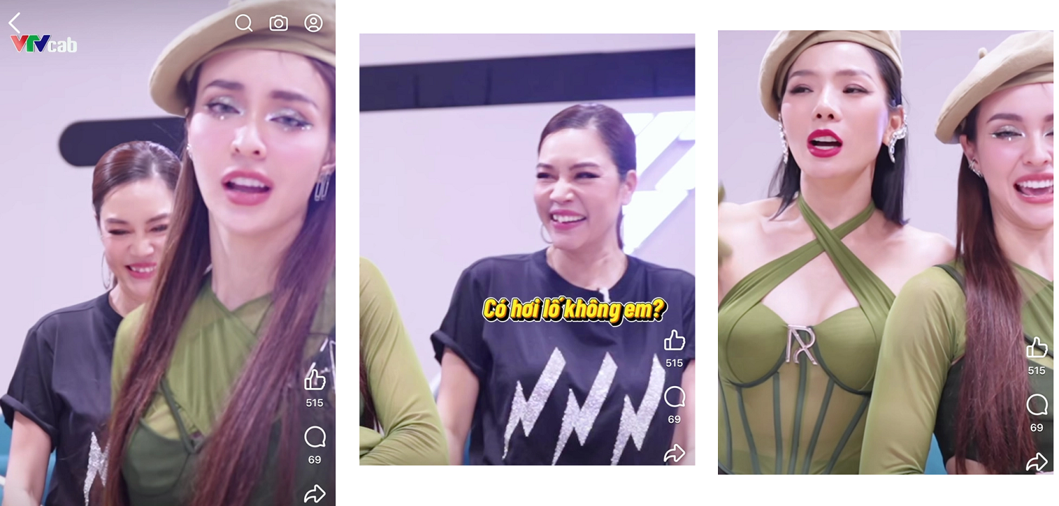 Phản ứng của Thu Phương - Lệ Quyên khi MLee gọi là 'Diva'