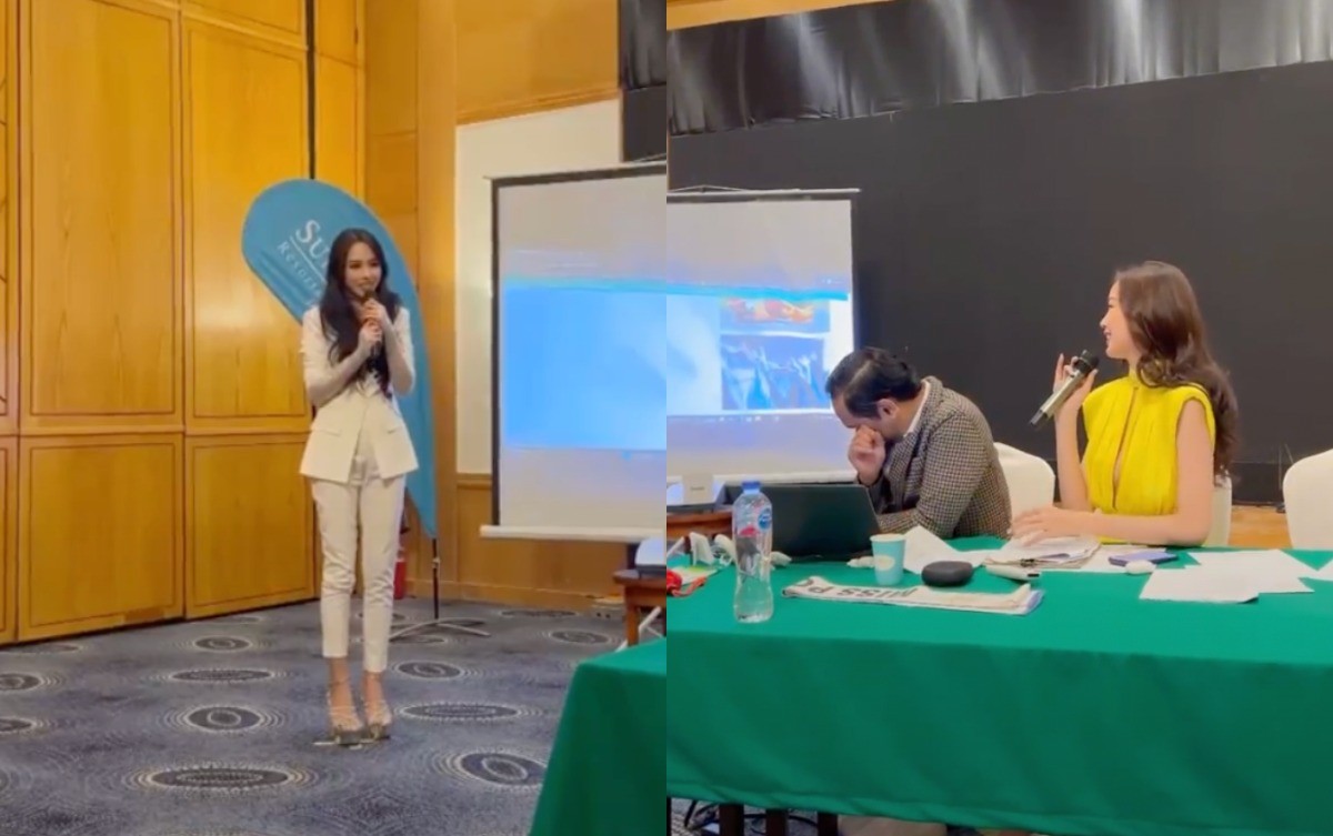 Ngọc Hằng xuất hiện đầy tự tin, rạng rỡ