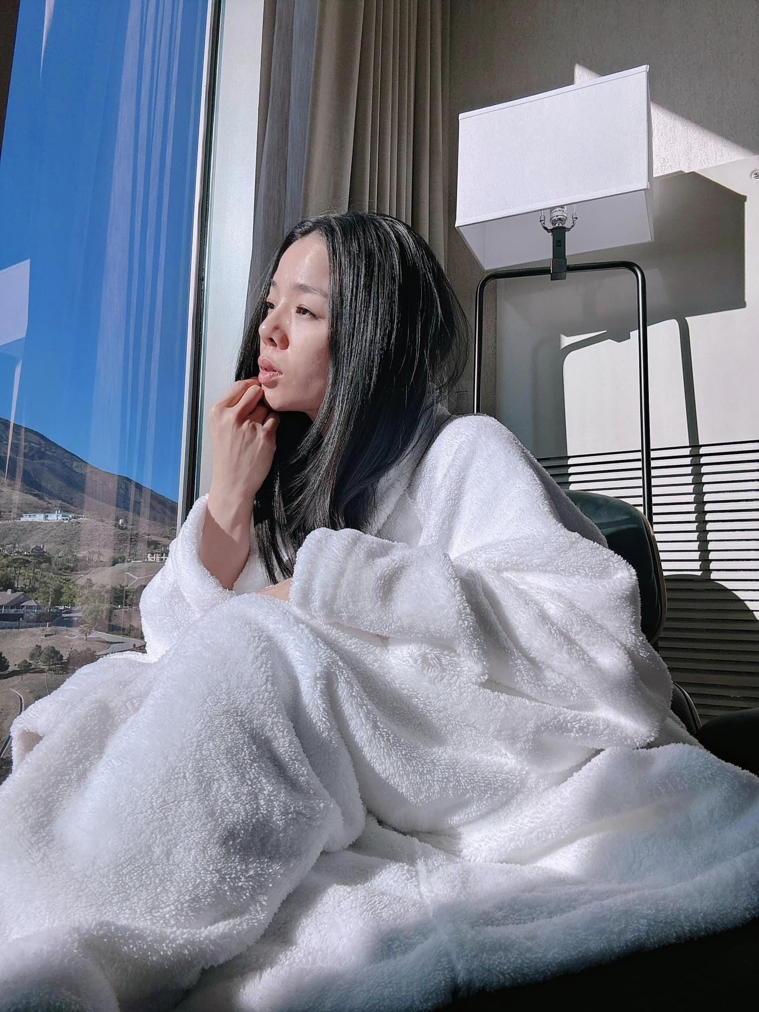 Ở bài đăng cách đây không lâu, Lệ Quyên cho biết sức khỏe gặp vấn đề