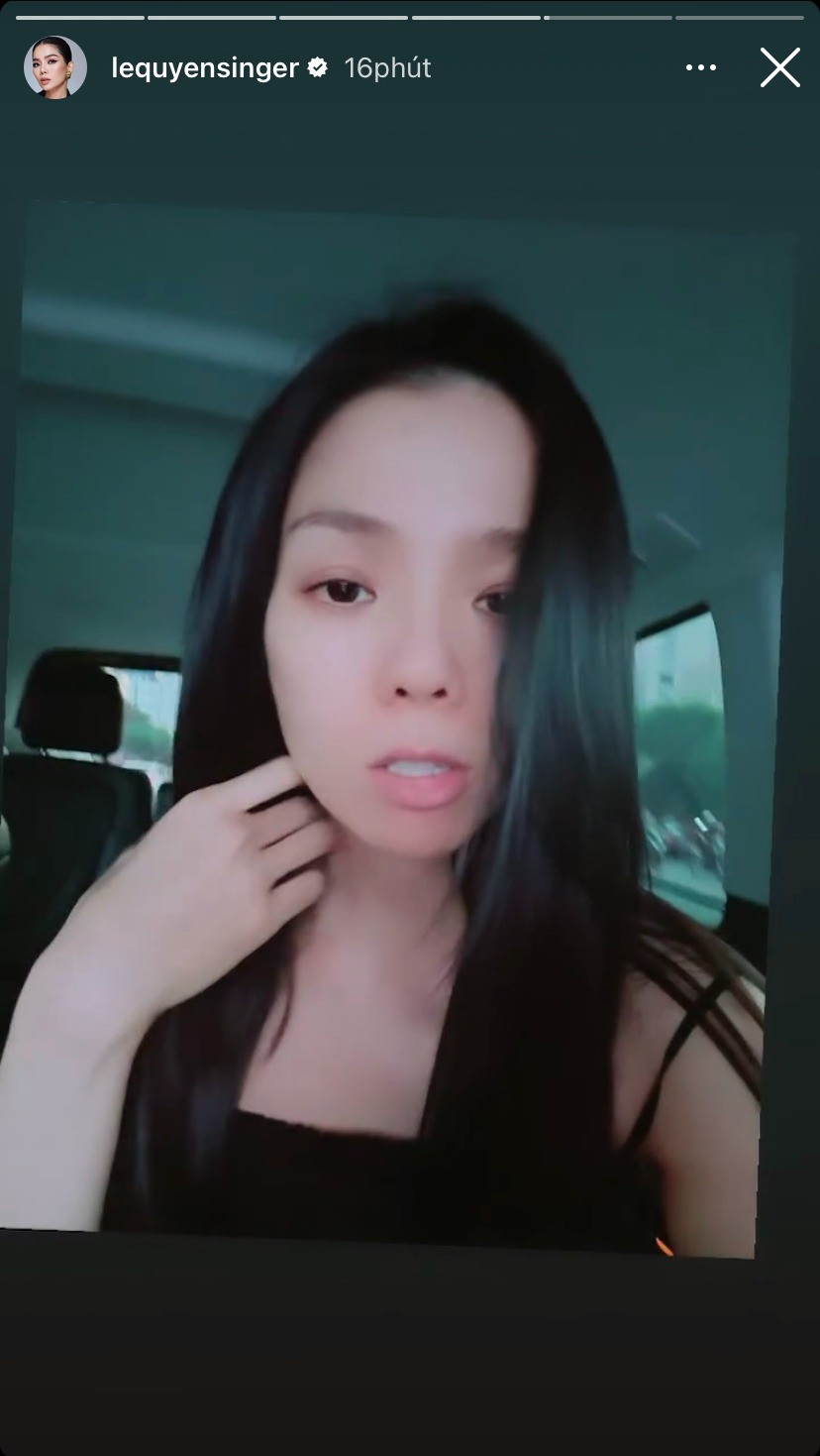 Lệ Quyên hiện đang gặp vấn đề về đốt sống cổ lẫn viêm xoang Lệ Quyên hiện đang gặp vấn đề về đốt sống cổ lẫn viêm xoang