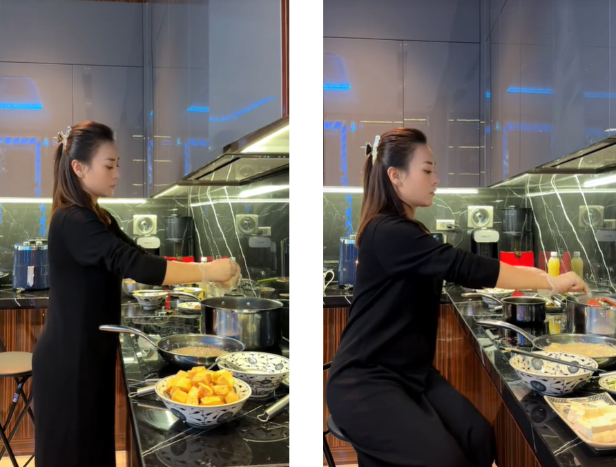 Theo Phương Oanh, được nấu ăn cho người mình thân là điều hạnh phúc