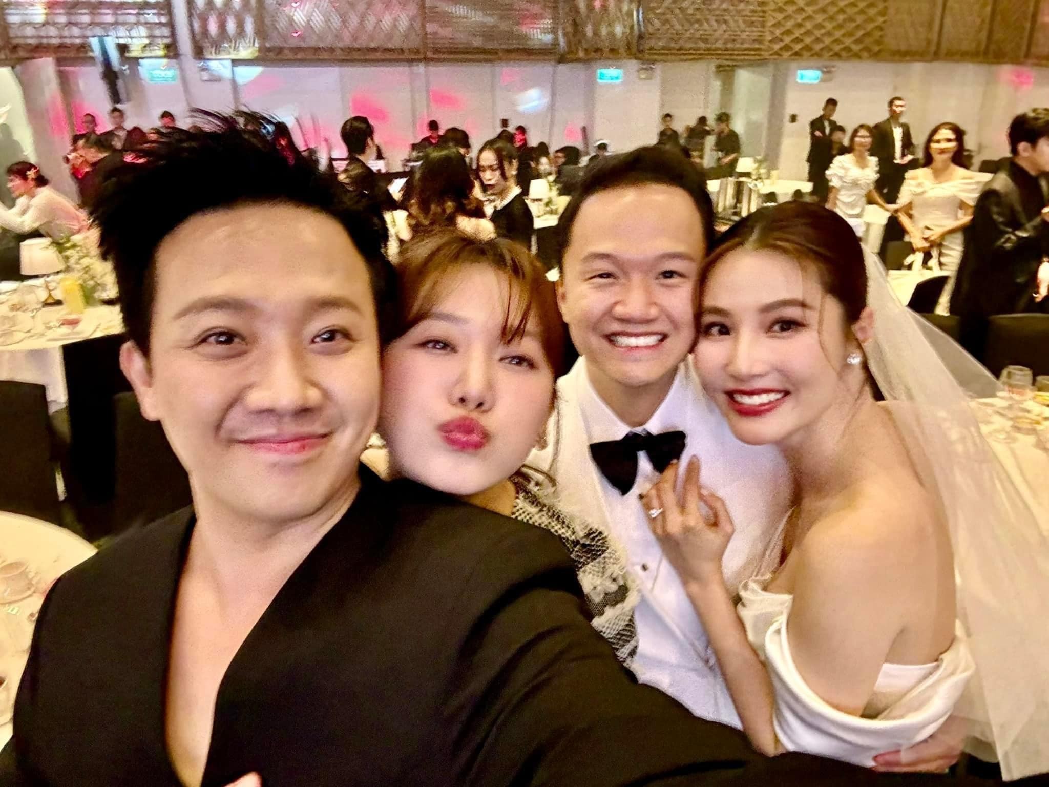 Trấn Thành và Diễm My 9x có mối quan hệ khá thân thiết, cả hai từng nhiều lần hợp tác cùng nhau