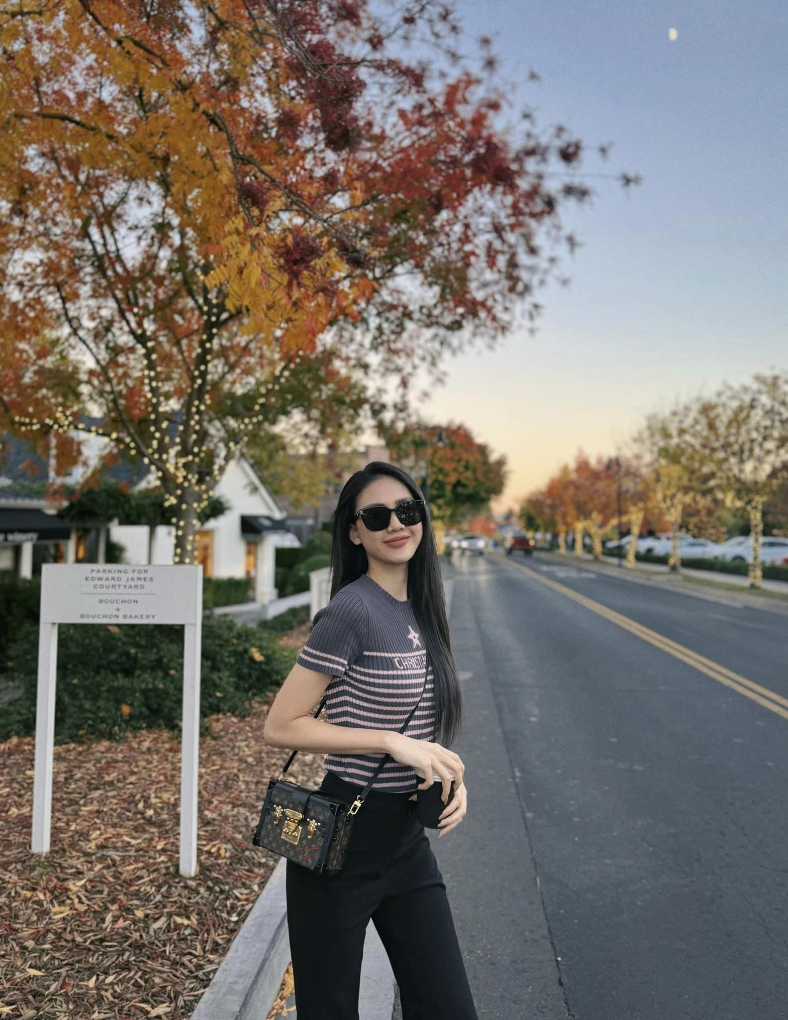 Bùi Quỳnh Hoa vi vu trời Tây, Mai Ngô nói 1 câu tỏ rõ mối quan hệ  - Ảnh 2