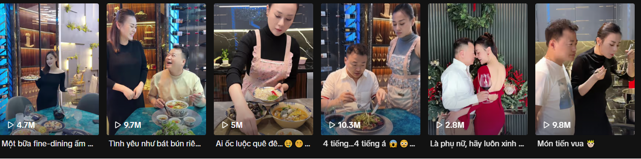 Series 'Bếp nàng Ỉn' ghi lại nhật ký bếp núc của bà xã Shark Bình nhận được quan tâm Series 'Bếp nàng Ỉn' ghi lại nhật ký bếp núc của bà xã Shark Bình nhận được quan tâm