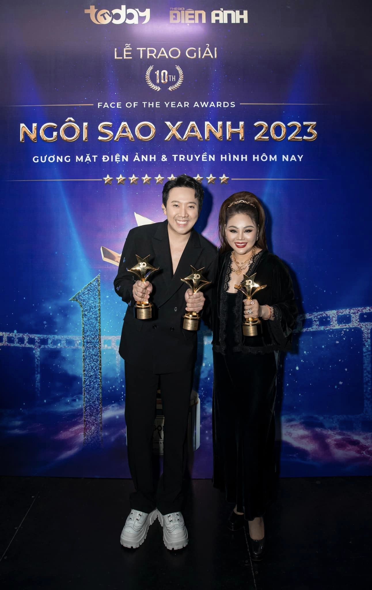 Dự án Nhà Bà Nữ của Trấn Thành nhận 'mưa giải thưởng' tại lễ trao giải Ngôi Sao Xanh