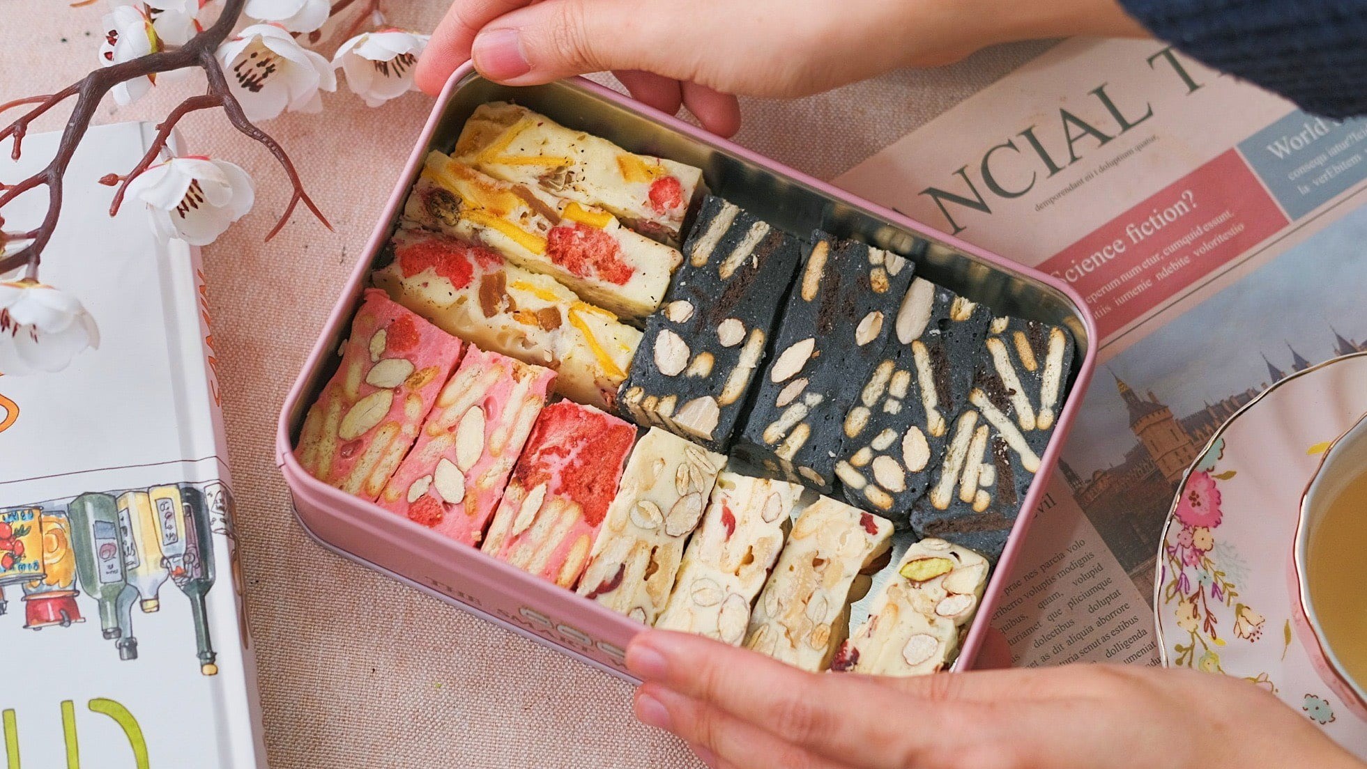 Tết 2024: Cách làm kẹo Nougat đãi khách, ăn một lần là nhớ mãi - Ảnh 3