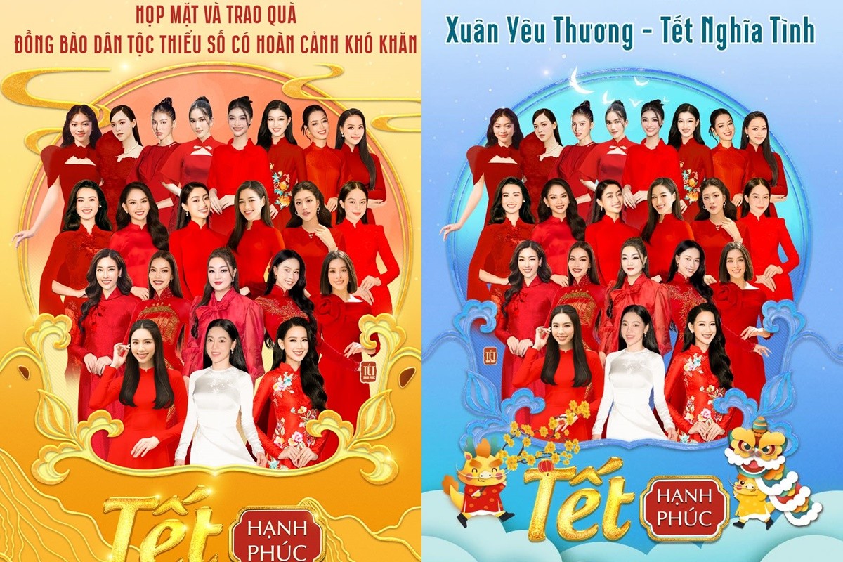 Top 3 Hoa hậu Thế giới Việt Nam 2023 đều có mặt trong poster 