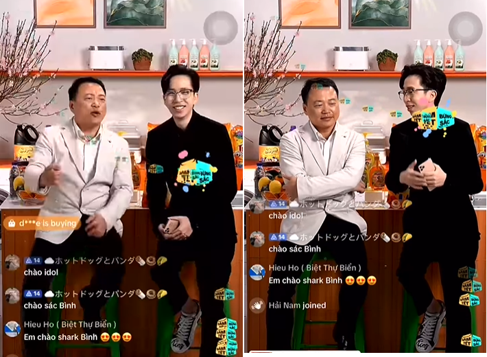 Shark Bình bất ngờ xuất hiện trên sóng livestream bán hàng với diện mạo bảnh bao Shark Bình bất ngờ xuất hiện trên sóng livestream bán hàng với diện mạo bảnh bao