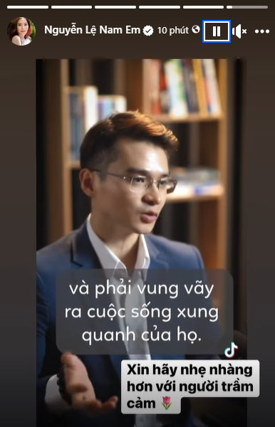 Nam Em xin mọi người đối xử nhẹ nhàng với người trầm cảm Nam Em xin mọi người đối xử nhẹ nhàng với người trầm cảm