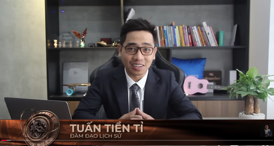 Khi lịch sử trở thành nội dung viral nhờ Youtuber Tuấn Tiền Tỉ