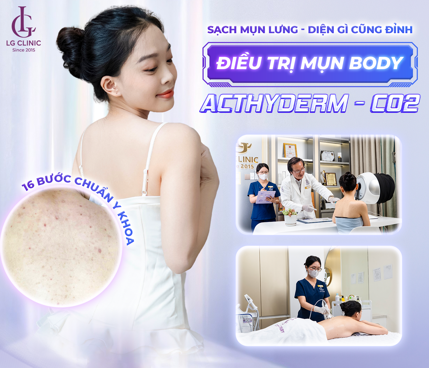 Acthyderm - CO2: Công nghệ trị mụn chuẩn y khoa giúp da khỏe đẹp từ bên trong - Ảnh 1