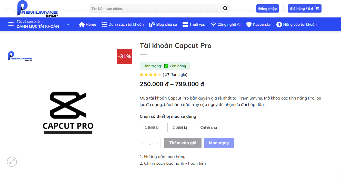 Bảng giá Capcut Pro cập nhật mới nhất - Hướng dẫn đăng ký - Ảnh 3 Bảng giá Capcut Pro cập nhật mới nhất - Hướng dẫn đăng ký - Ảnh 3