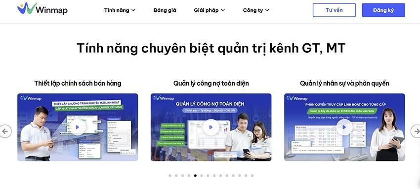 Phần mềm Winmap DMS - Quản trị kênh phân phối GT/MT tối ưu cho doanh nghiệp - Ảnh 2