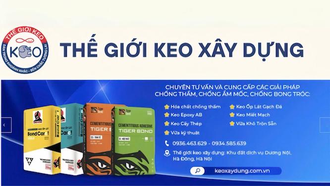 Thế giới Keo Xây Dựng - chuyên cung cấp sản phẩm chống thấm chính hãng - Ảnh 2