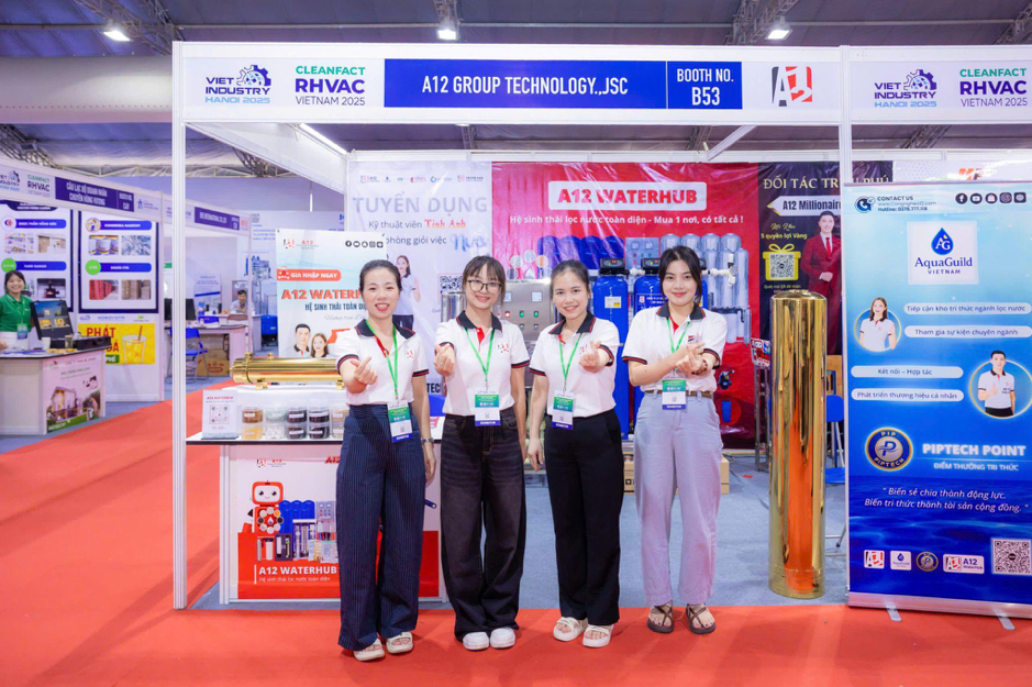 Vì sao công nghệ lọc nước của A12 gây chú ý tại triển lãm CLEANFACT – RHVAC 2025?