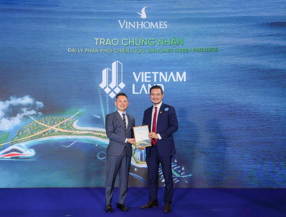 Vietnam Land chính thức trở thành đại lý phân phối chiến lược Vinhomes Green Paradise - Ảnh 3