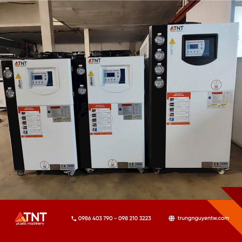 Máy chiller nhựa giúp làm mát ổn định cho dây chuyền sản xuất - Ảnh 2