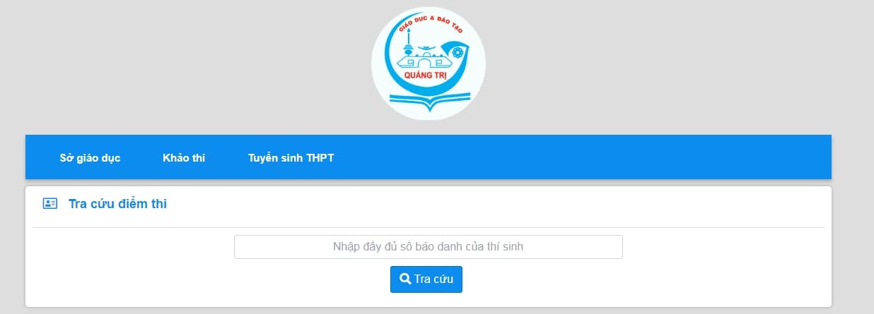 Tra cứu điểm thi lớp 10 tỉnh Quảng Trị năm 2023 nhanh, chính xác nhất - Ảnh 1 Tra cứu điểm thi lớp 10 tỉnh Quảng Trị năm 2023 nhanh, chính xác nhất - Ảnh 1