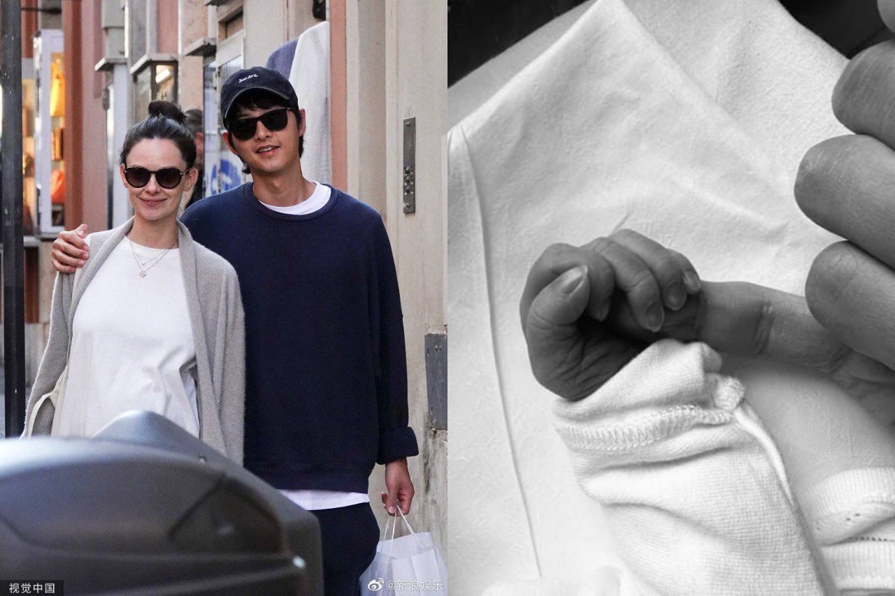 Song Joong Ki đang có sự nghiệp thăng hoa, đồng thời vừa lên chức bố