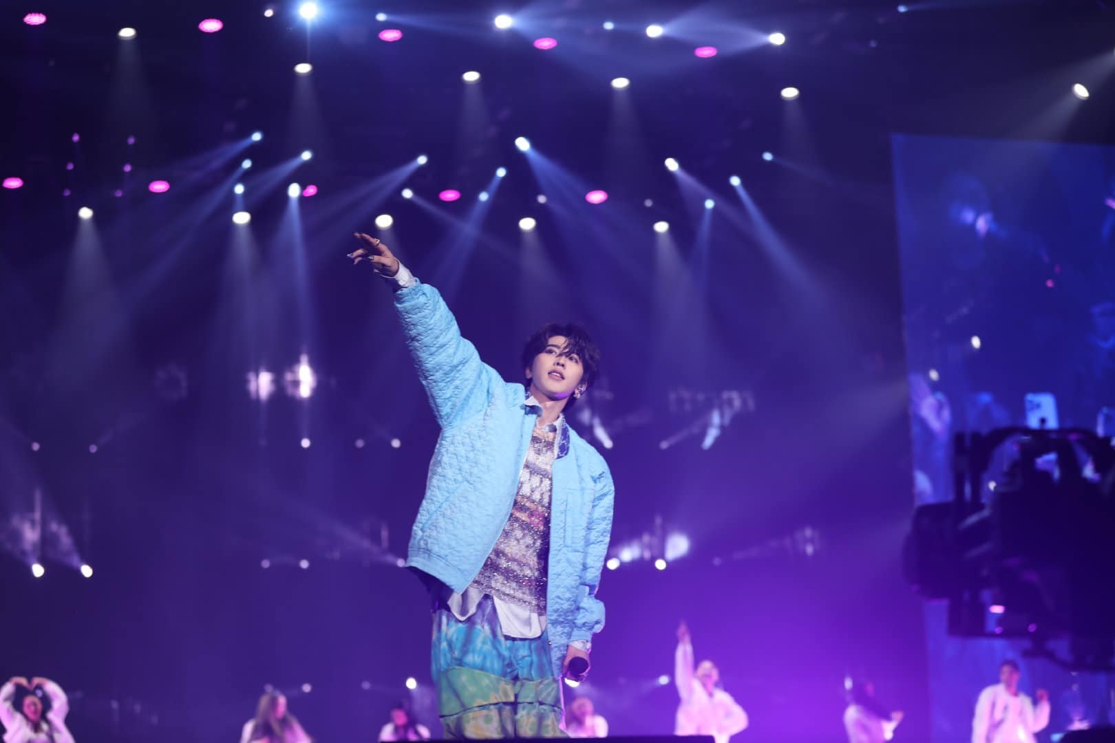 Sau bê bối, Thái Từ Khôn vẫn tiếp tục tổ chức concert tại Singapore. Ảnh: Weibo