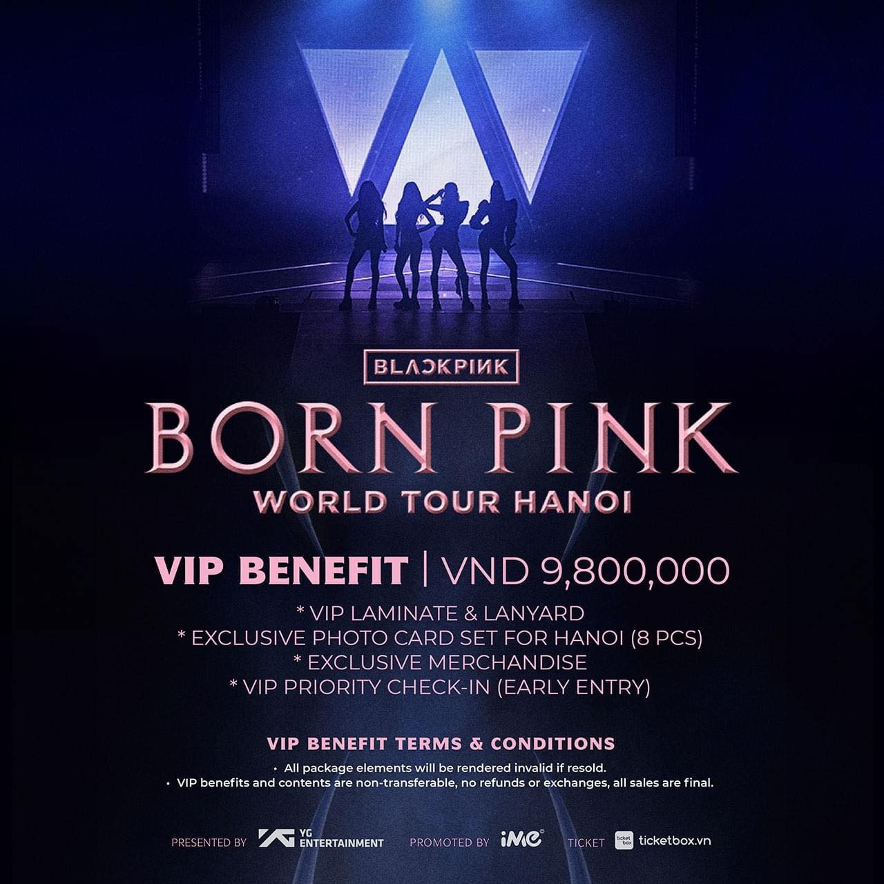 Benefit của hạng vé VIP trong concert BlackPink tại Việt Nam gây nhiều tranh cãi