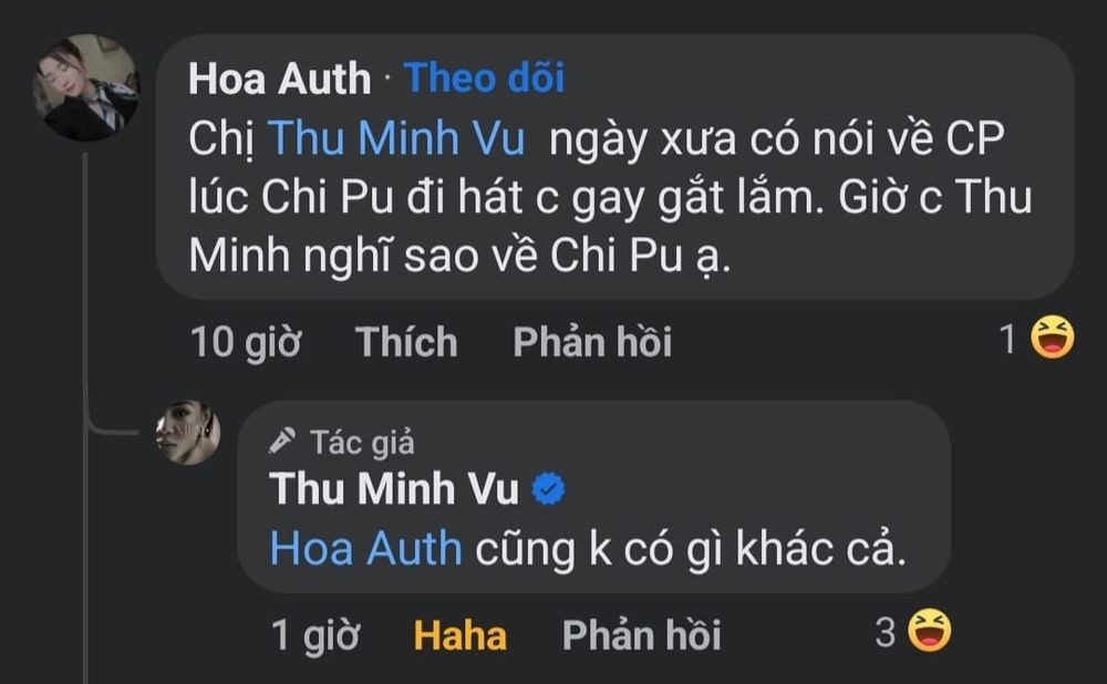 Sau 6 năm, Thu Minh vẫn giữ nguyên quan điểm về giọng hát của Chi Pu Sau 6 năm, Thu Minh vẫn giữ nguyên quan điểm về giọng hát của Chi Pu