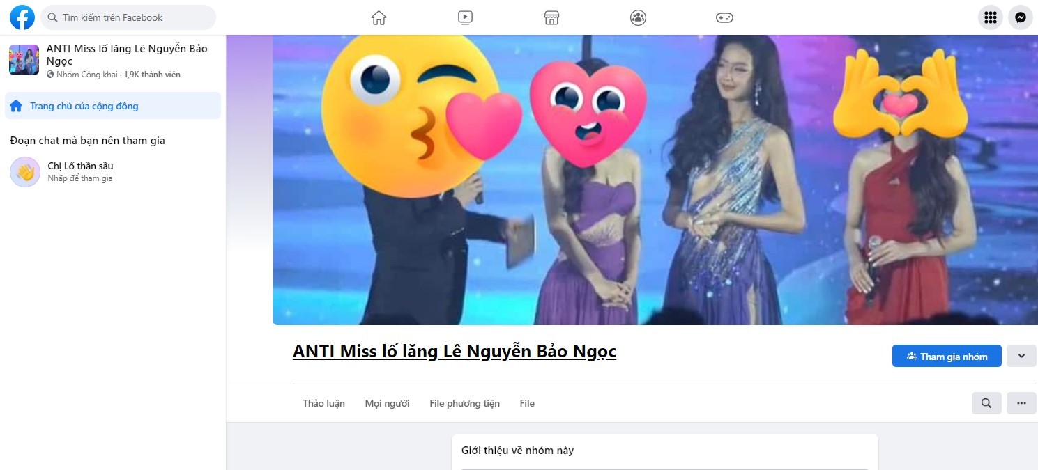 Netizen lập group anti Hoa hậu Bảo Ngọc