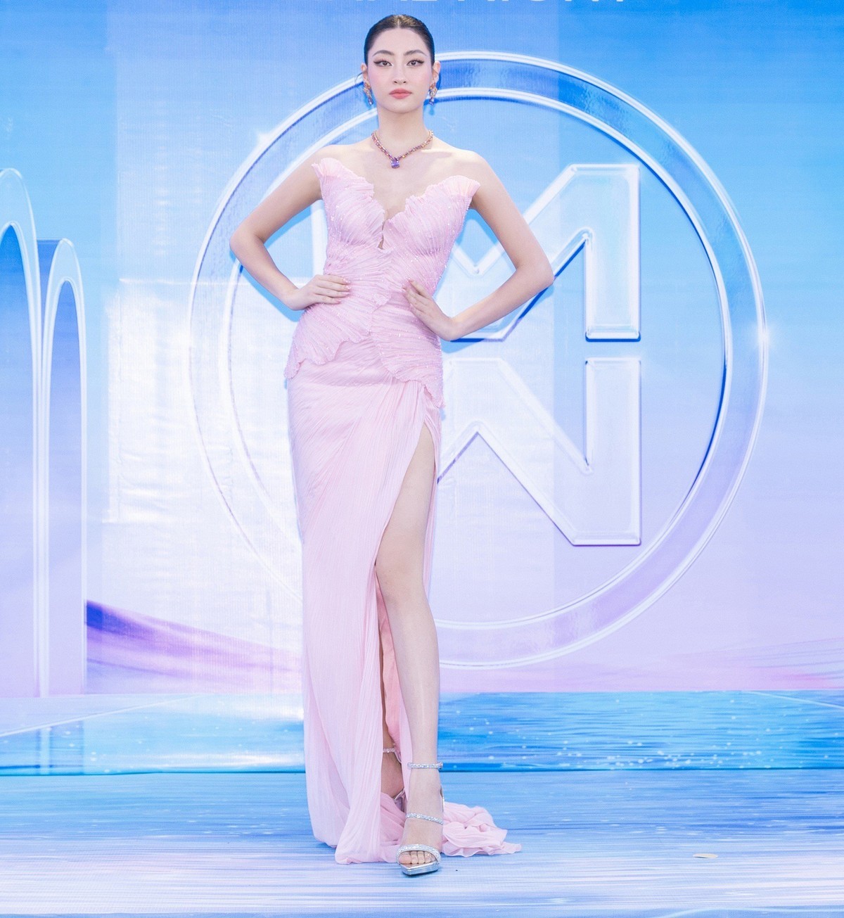 Hoa hậu Lương Thuỳ Linh khoe thần thái kiêu sa, kiều diễm 