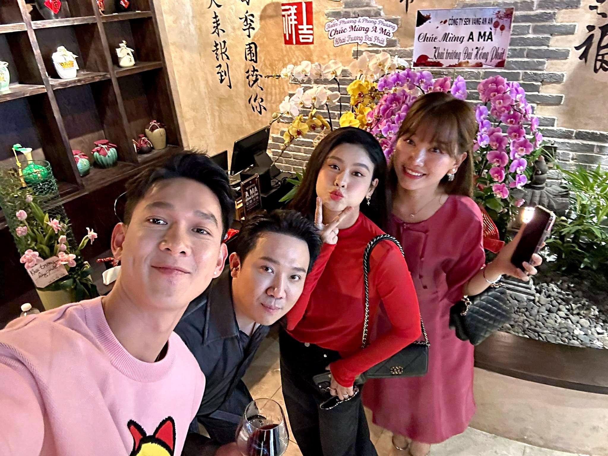 Trấn Thành ẩn ý Trương Quỳnh Anh - Song Luân bí mật hẹn hò? - Ảnh 1